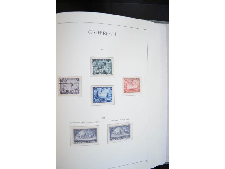1850/2000, postfrische, ungebrauchte und gestempelte Sammlung mit u.a. Mi.-Nr. 161-77, 518-23, 555, 556, 588, VI-VII, Bl.1 et