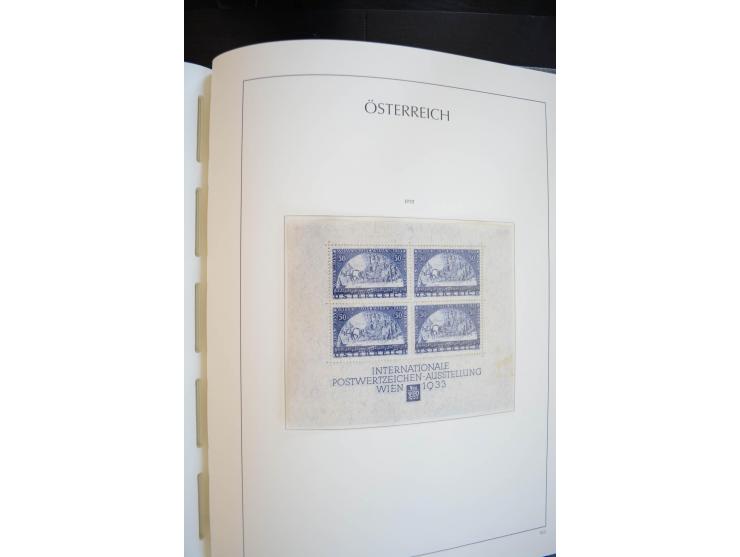 1850/2000, postfrische, ungebrauchte und gestempelte Sammlung mit u.a. Mi.-Nr. 161-77, 518-23, 555, 556, 588, VI-VII, Bl.1 et