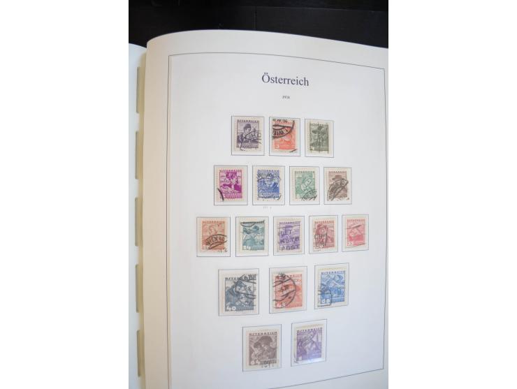 1850/2000, postfrische, ungebrauchte und gestempelte Sammlung mit u.a. Mi.-Nr. 161-77, 518-23, 555, 556, 588, VI-VII, Bl.1 et
