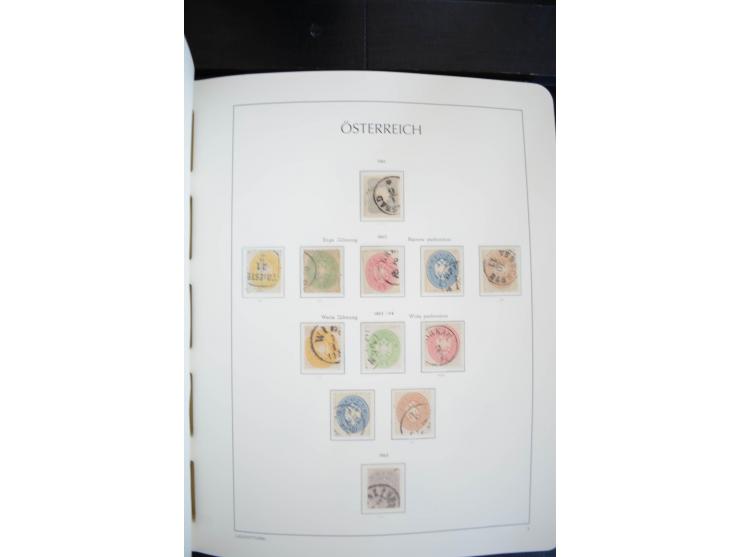 1850/2000, postfrische, ungebrauchte und gestempelte Sammlung mit u.a. Mi.-Nr. 161-77, 518-23, 555, 556, 588, VI-VII, Bl.1 et