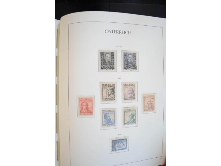 1850/2000, postfrische, ungebrauchte und gestempelte Sammlung mit u.a. Mi.-Nr. 161-77, 518-23, 555, 556, 588, VI-VII, Bl.1 et
