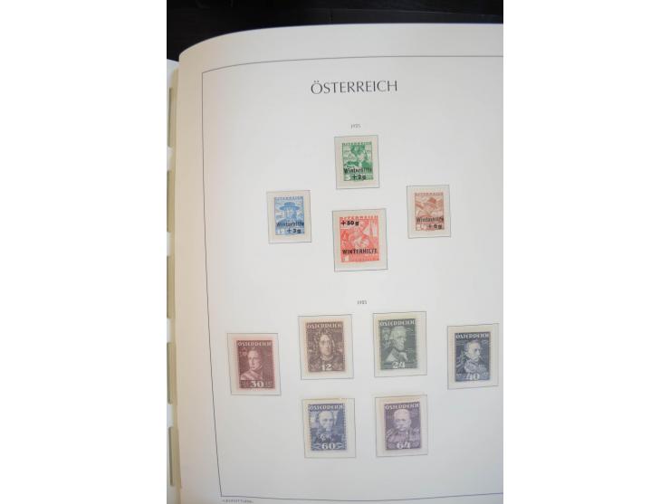 1850/2000, postfrische, ungebrauchte und gestempelte Sammlung mit u.a. Mi.-Nr. 161-77, 518-23, 555, 556, 588, VI-VII, Bl.1 et