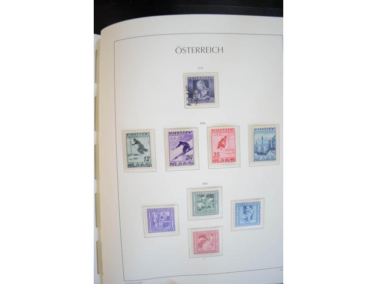 1850/2000, postfrische, ungebrauchte und gestempelte Sammlung mit u.a. Mi.-Nr. 161-77, 518-23, 555, 556, 588, VI-VII, Bl.1 et