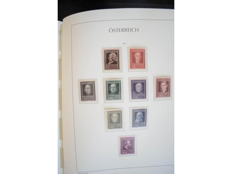 1850/2000, postfrische, ungebrauchte und gestempelte Sammlung mit u.a. Mi.-Nr. 161-77, 518-23, 555, 556, 588, VI-VII, Bl.1 et