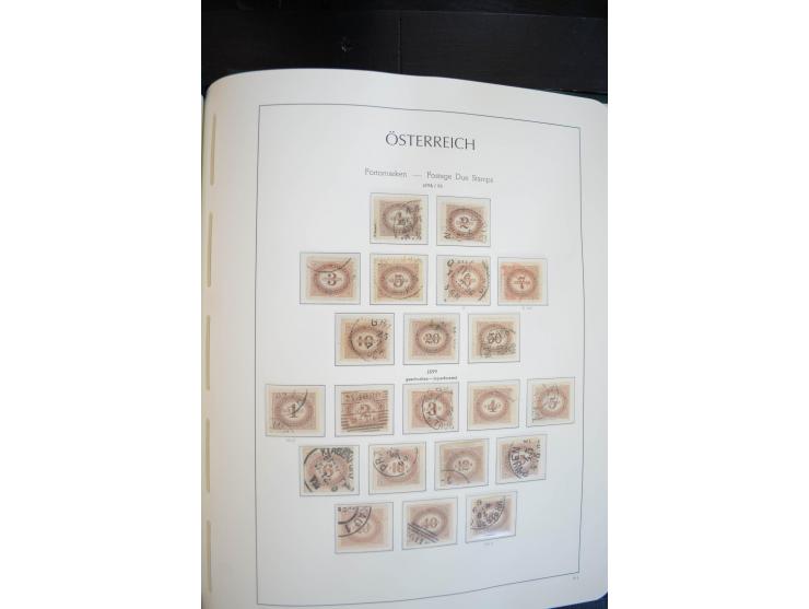 1850/2000, postfrische, ungebrauchte und gestempelte Sammlung mit u.a. Mi.-Nr. 161-77, 518-23, 555, 556, 588, VI-VII, Bl.1 et