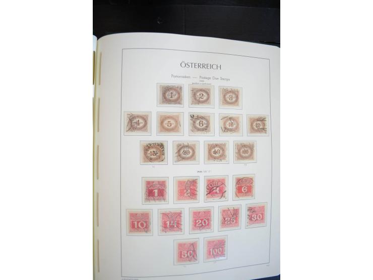 1850/2000, postfrische, ungebrauchte und gestempelte Sammlung mit u.a. Mi.-Nr. 161-77, 518-23, 555, 556, 588, VI-VII, Bl.1 et