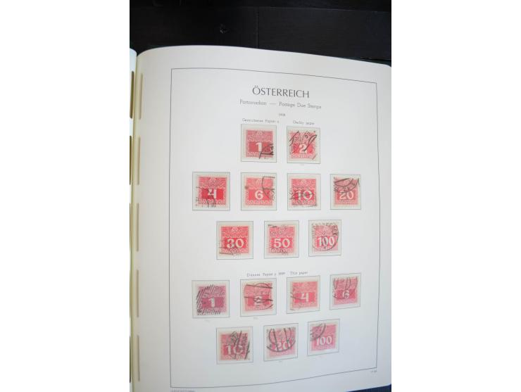 1850/2000, postfrische, ungebrauchte und gestempelte Sammlung mit u.a. Mi.-Nr. 161-77, 518-23, 555, 556, 588, VI-VII, Bl.1 et