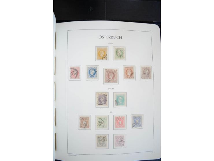 1850/2000, postfrische, ungebrauchte und gestempelte Sammlung mit u.a. Mi.-Nr. 161-77, 518-23, 555, 556, 588, VI-VII, Bl.1 et