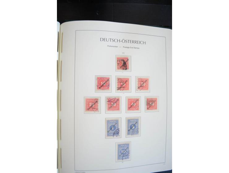 1850/2000, postfrische, ungebrauchte und gestempelte Sammlung mit u.a. Mi.-Nr. 161-77, 518-23, 555, 556, 588, VI-VII, Bl.1 et