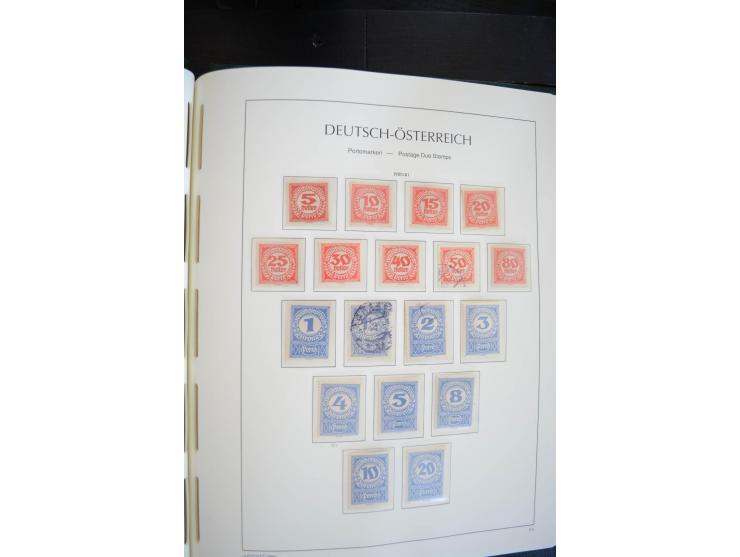 1850/2000, postfrische, ungebrauchte und gestempelte Sammlung mit u.a. Mi.-Nr. 161-77, 518-23, 555, 556, 588, VI-VII, Bl.1 et