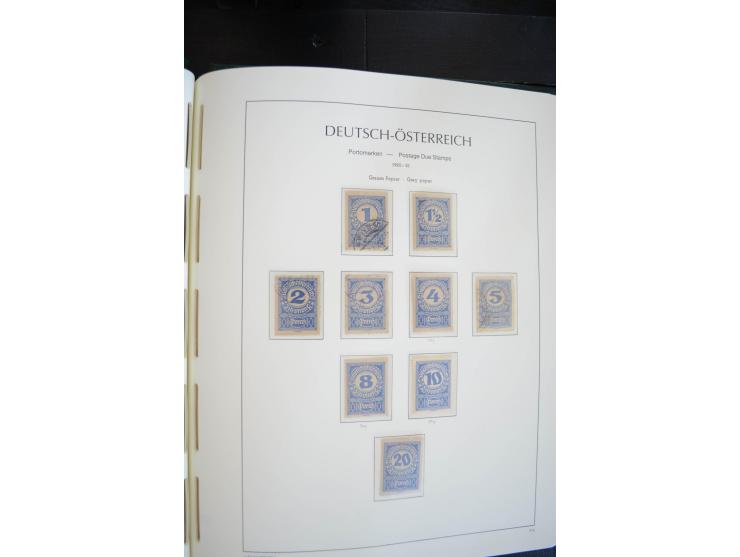 1850/2000, postfrische, ungebrauchte und gestempelte Sammlung mit u.a. Mi.-Nr. 161-77, 518-23, 555, 556, 588, VI-VII, Bl.1 et