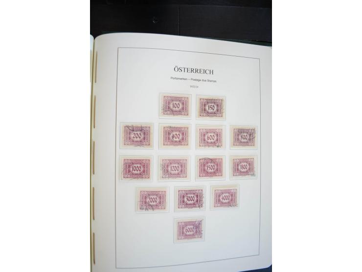1850/2000, postfrische, ungebrauchte und gestempelte Sammlung mit u.a. Mi.-Nr. 161-77, 518-23, 555, 556, 588, VI-VII, Bl.1 et