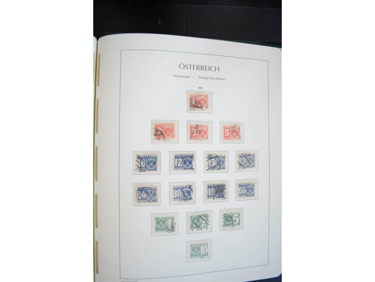 1850/2000, postfrische, ungebrauchte und gestempelte Sammlung mit u.a. Mi.-Nr. 161-77, 518-23, 555, 556, 588, VI-VII, Bl.1 et