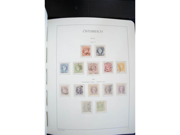 1850/2000, postfrische, ungebrauchte und gestempelte Sammlung mit u.a. Mi.-Nr. 161-77, 518-23, 555, 556, 588, VI-VII, Bl.1 et