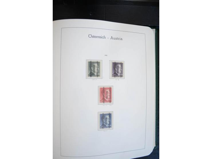1850/2000, postfrische, ungebrauchte und gestempelte Sammlung mit u.a. Mi.-Nr. 161-77, 518-23, 555, 556, 588, VI-VII, Bl.1 et
