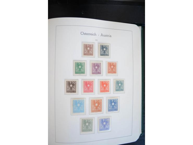 1850/2000, postfrische, ungebrauchte und gestempelte Sammlung mit u.a. Mi.-Nr. 161-77, 518-23, 555, 556, 588, VI-VII, Bl.1 et