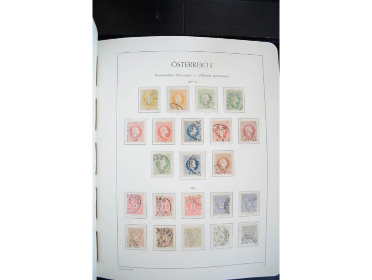 1850/2000, postfrische, ungebrauchte und gestempelte Sammlung mit u.a. Mi.-Nr. 161-77, 518-23, 555, 556, 588, VI-VII, Bl.1 et