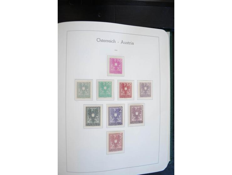 1850/2000, postfrische, ungebrauchte und gestempelte Sammlung mit u.a. Mi.-Nr. 161-77, 518-23, 555, 556, 588, VI-VII, Bl.1 et