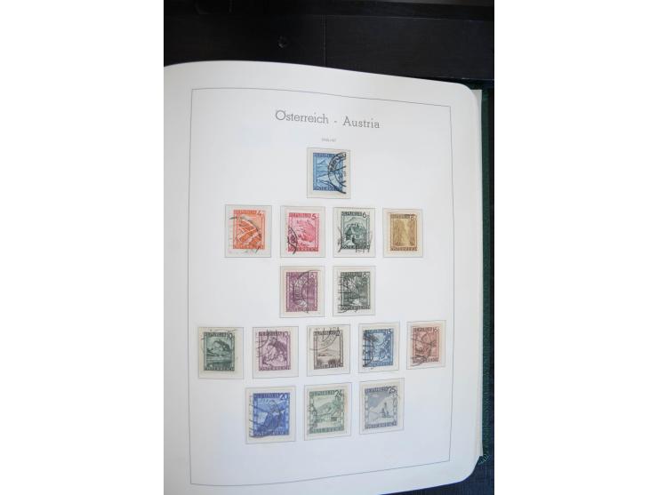 1850/2000, postfrische, ungebrauchte und gestempelte Sammlung mit u.a. Mi.-Nr. 161-77, 518-23, 555, 556, 588, VI-VII, Bl.1 et