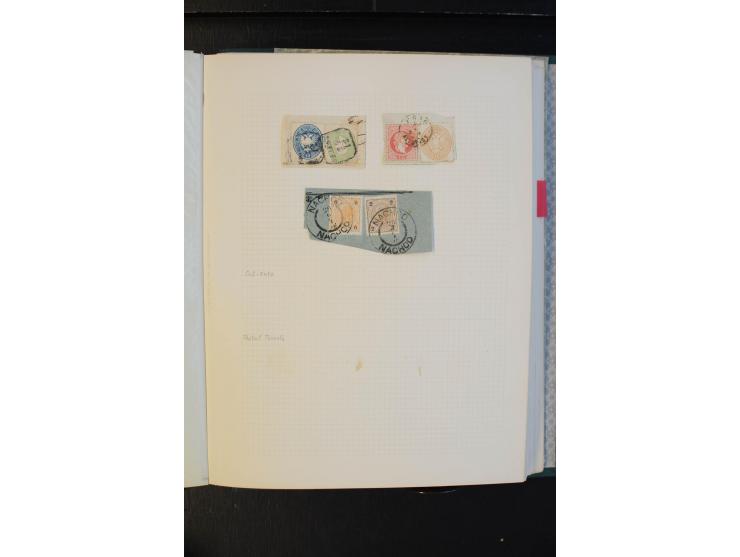1850/1918, meist gestempelte Sammlung mit Schwerpunkt bei den Ausgaben bis ca. 1867, dabei viele Werte mehrfach, etliche Brie