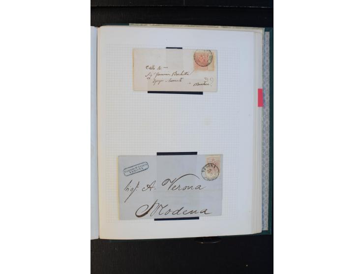 1850/1918, meist gestempelte Sammlung mit Schwerpunkt bei den Ausgaben bis ca. 1867, dabei viele Werte mehrfach, etliche Brie