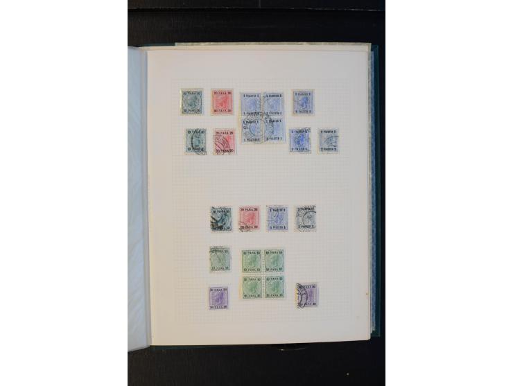 1850/1918, meist gestempelte Sammlung mit Schwerpunkt bei den Ausgaben bis ca. 1867, dabei viele Werte mehrfach, etliche Brie