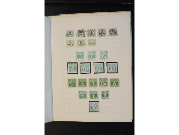 1850/1918, meist gestempelte Sammlung mit Schwerpunkt bei den Ausgaben bis ca. 1867, dabei viele Werte mehrfach, etliche Brie