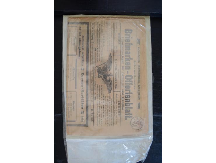 1850/1920 (ca.), umfangreicher Bestand inkl. Lombardei und Levante mit ca. 250 Briefen und Ganzsachen, Schwerpunkt bis ca. 18