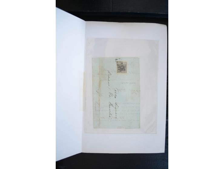 1850/1920 (ca.), umfangreicher Bestand inkl. Lombardei und Levante mit ca. 250 Briefen und Ganzsachen, Schwerpunkt bis ca. 18