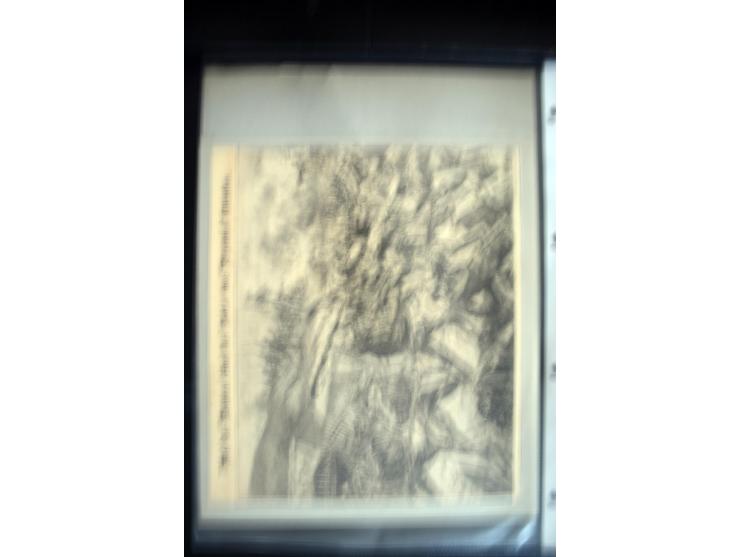 1915, "Fliegerpost Przemysl", Sammlung mit 8 gebrauchten Karten, vielen Fotos, Ansichtskarten (u.a. Fotokarte "Ballonabteilun
