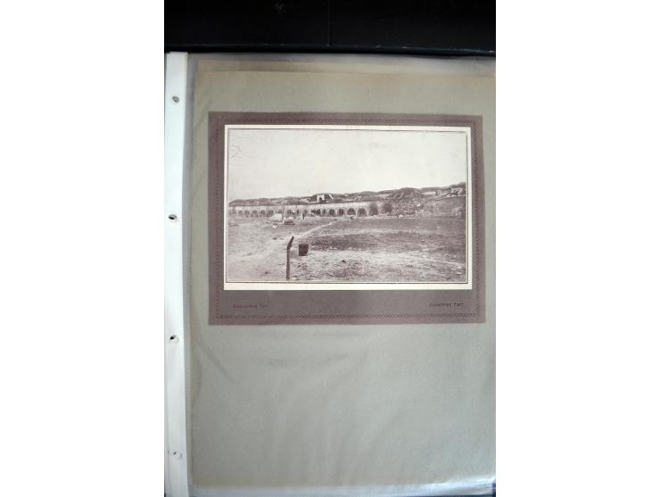 1915, "Fliegerpost Przemysl", Sammlung mit 8 gebrauchten Karten, vielen Fotos, Ansichtskarten (u.a. Fotokarte "Ballonabteilun