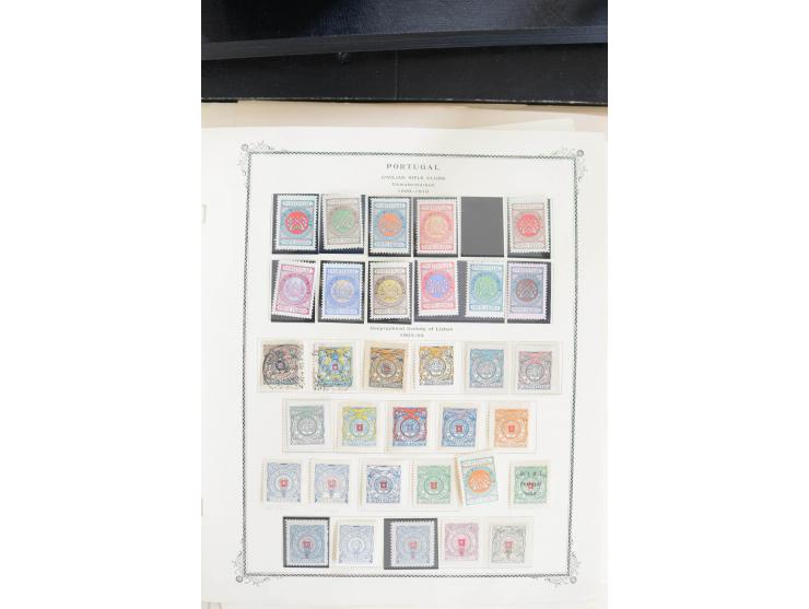 1892/1950(ca.), vorwiegend ungebrauchte Sammlung mit vielen besseren Werten, dabei Mi.-Nr. 347-77, 456-71, 559-64, gute Block