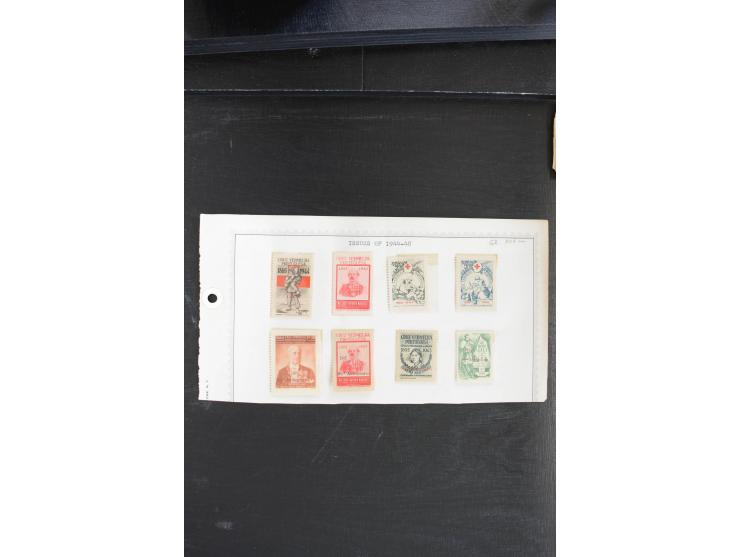 1892/1950(ca.), vorwiegend ungebrauchte Sammlung mit vielen besseren Werten, dabei Mi.-Nr. 347-77, 456-71, 559-64, gute Block
