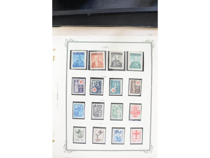 1892/1950(ca.), vorwiegend ungebrauchte Sammlung mit vielen besseren Werten, dabei Mi.-Nr. 347-77, 456-71, 559-64, gute Block