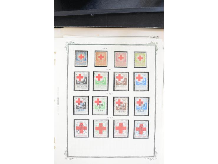 1892/1950(ca.), vorwiegend ungebrauchte Sammlung mit vielen besseren Werten, dabei Mi.-Nr. 347-77, 456-71, 559-64, gute Block