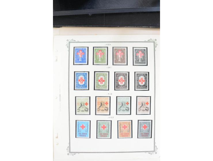 1892/1950(ca.), vorwiegend ungebrauchte Sammlung mit vielen besseren Werten, dabei Mi.-Nr. 347-77, 456-71, 559-64, gute Block