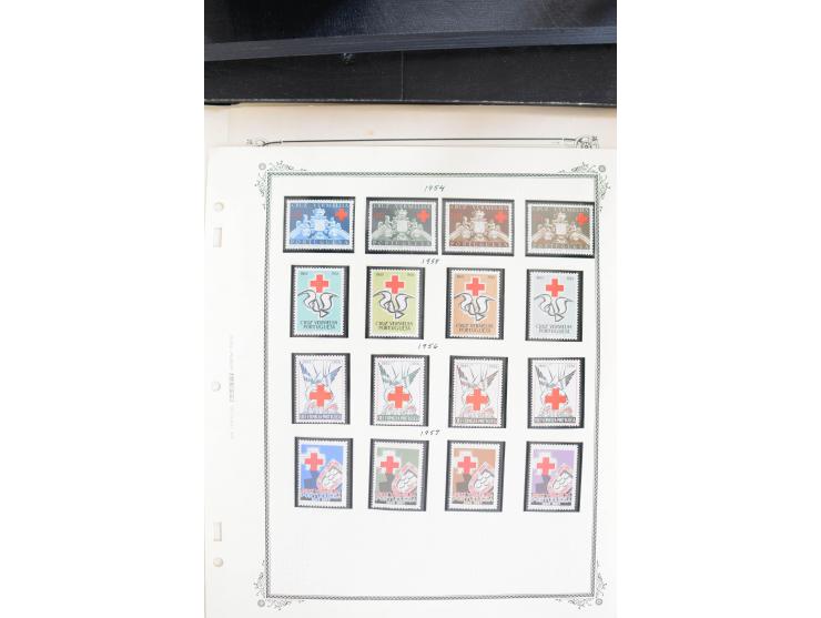 1892/1950(ca.), vorwiegend ungebrauchte Sammlung mit vielen besseren Werten, dabei Mi.-Nr. 347-77, 456-71, 559-64, gute Block
