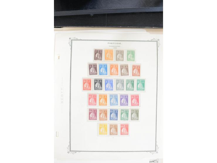 1892/1950(ca.), vorwiegend ungebrauchte Sammlung mit vielen besseren Werten, dabei Mi.-Nr. 347-77, 456-71, 559-64, gute Block