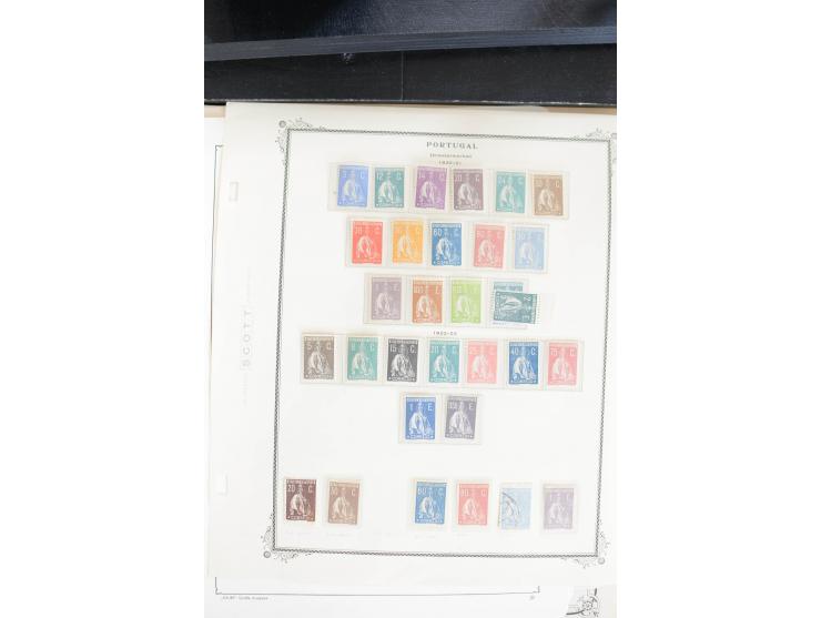 1892/1950(ca.), vorwiegend ungebrauchte Sammlung mit vielen besseren Werten, dabei Mi.-Nr. 347-77, 456-71, 559-64, gute Block