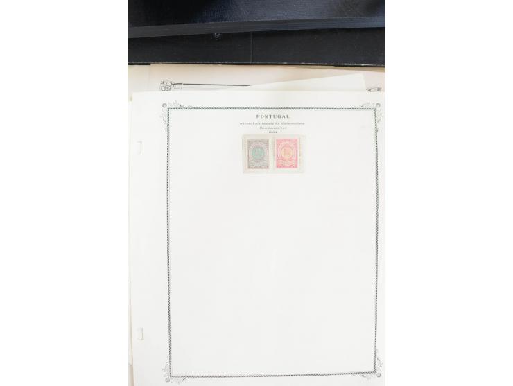 1892/1950(ca.), vorwiegend ungebrauchte Sammlung mit vielen besseren Werten, dabei Mi.-Nr. 347-77, 456-71, 559-64, gute Block