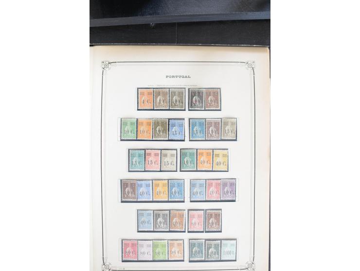 1892/1950(ca.), vorwiegend ungebrauchte Sammlung mit vielen besseren Werten, dabei Mi.-Nr. 347-77, 456-71, 559-64, gute Block