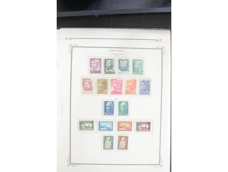 1892/1950(ca.), vorwiegend ungebrauchte Sammlung mit vielen besseren Werten, dabei Mi.-Nr. 347-77, 456-71, 559-64, gute Block