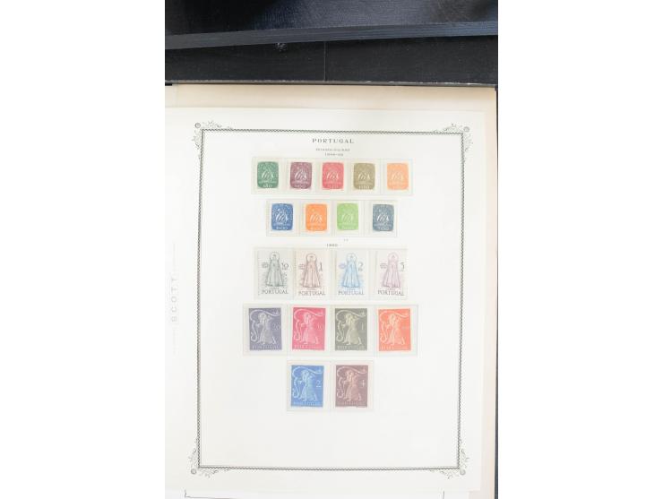 1892/1950(ca.), vorwiegend ungebrauchte Sammlung mit vielen besseren Werten, dabei Mi.-Nr. 347-77, 456-71, 559-64, gute Block