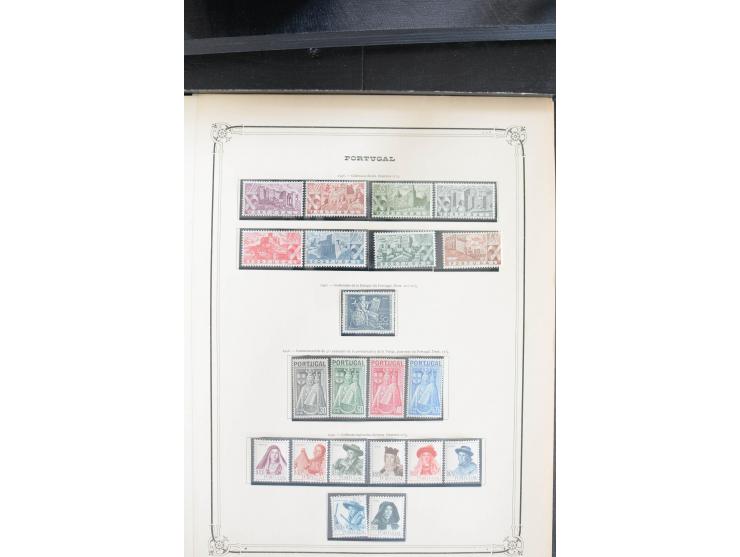 1892/1950(ca.), vorwiegend ungebrauchte Sammlung mit vielen besseren Werten, dabei Mi.-Nr. 347-77, 456-71, 559-64, gute Block
