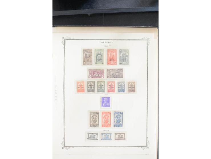 1892/1950(ca.), vorwiegend ungebrauchte Sammlung mit vielen besseren Werten, dabei Mi.-Nr. 347-77, 456-71, 559-64, gute Block