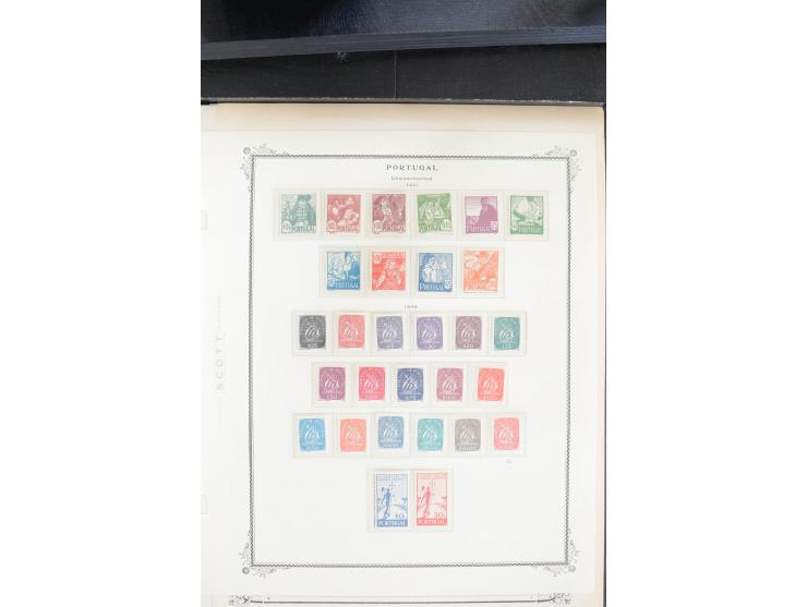 1892/1950(ca.), vorwiegend ungebrauchte Sammlung mit vielen besseren Werten, dabei Mi.-Nr. 347-77, 456-71, 559-64, gute Block