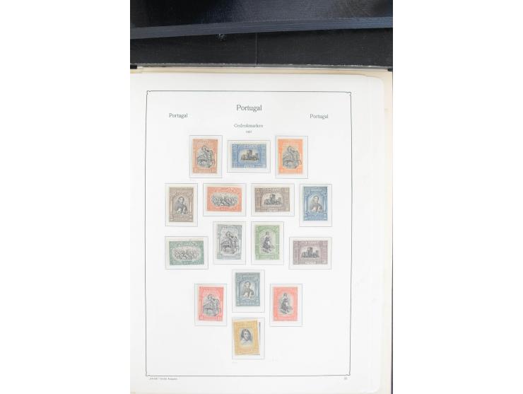 1892/1950(ca.), vorwiegend ungebrauchte Sammlung mit vielen besseren Werten, dabei Mi.-Nr. 347-77, 456-71, 559-64, gute Block