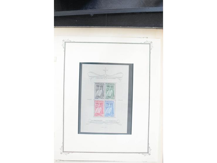 1892/1950(ca.), vorwiegend ungebrauchte Sammlung mit vielen besseren Werten, dabei Mi.-Nr. 347-77, 456-71, 559-64, gute Block
