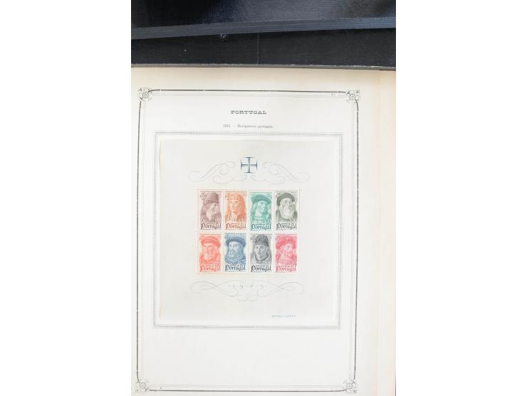 1892/1950(ca.), vorwiegend ungebrauchte Sammlung mit vielen besseren Werten, dabei Mi.-Nr. 347-77, 456-71, 559-64, gute Block