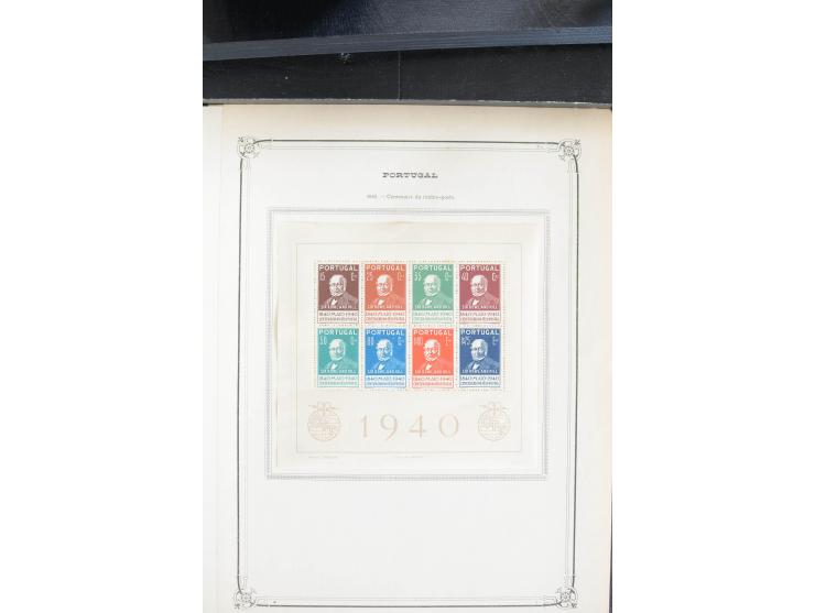 1892/1950(ca.), vorwiegend ungebrauchte Sammlung mit vielen besseren Werten, dabei Mi.-Nr. 347-77, 456-71, 559-64, gute Block